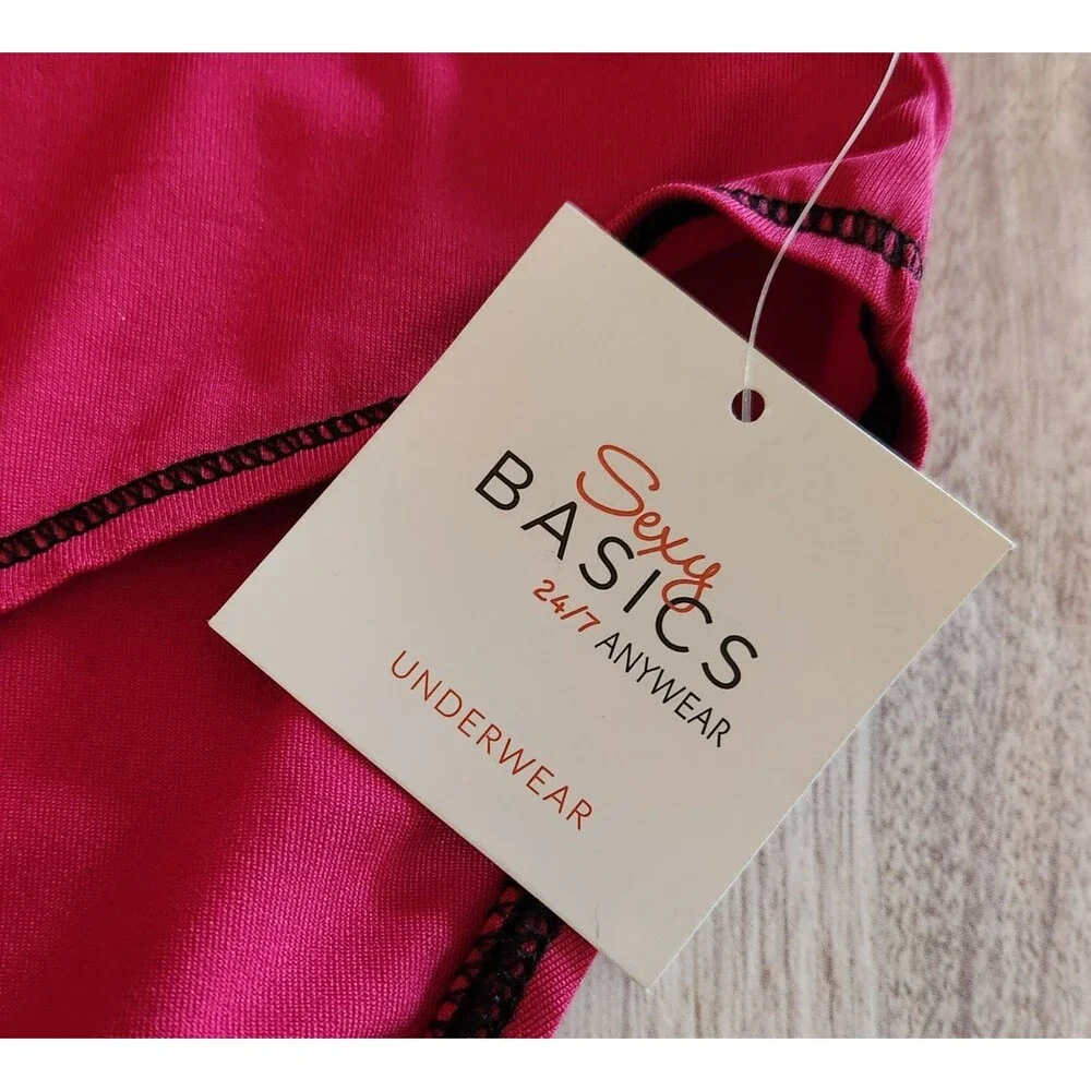 Sexy Basics Women's Panties XL Lot of 5 Pairs Bikini Briefs Silky Smooth NWT